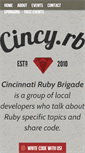 Mobile Screenshot of cincyrb.com